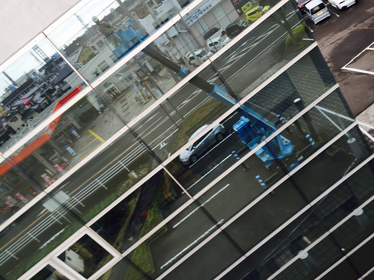 高所作業車による作業