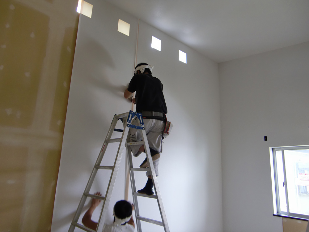 内装工事作業風景